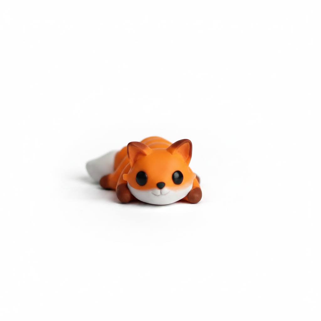 Eco-Friendly Articulated Fox | Kids' Toy | Biodegradable