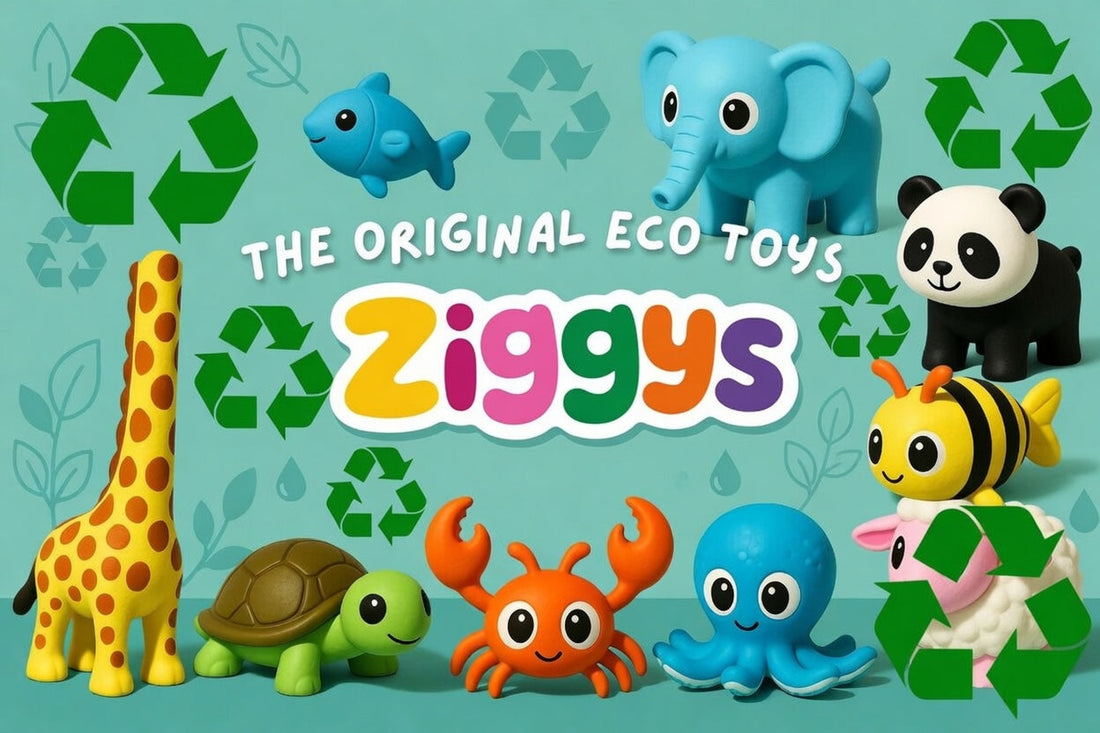 Juguetes sostenibles y eco-friendly para niños - alternativa biodegradable al plástico convencional