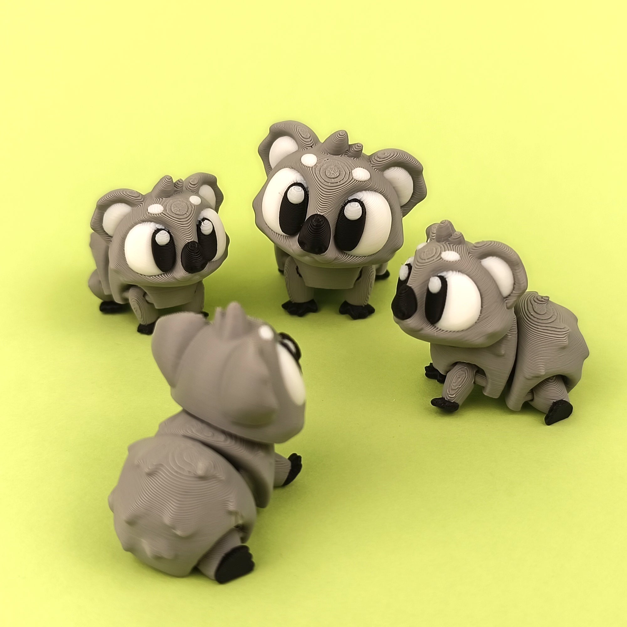 Koala Articulado Eco-Friendly Premium | Figura Coleccionable Biodegradable | Ziggys