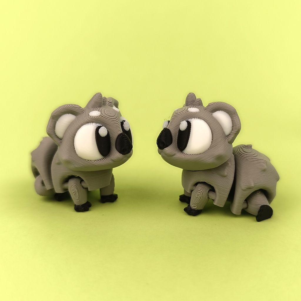 Koala Articulado Eco-Friendly Premium | Figura Coleccionable Biodegradable | Ziggys