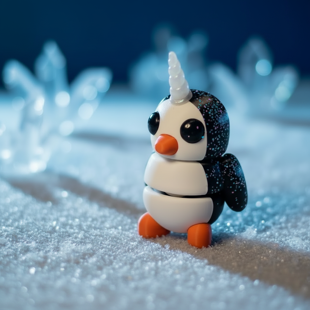 Pingüino Articulado Eco-Friendly | Figura Coleccionable Biodegradable | Ziggys