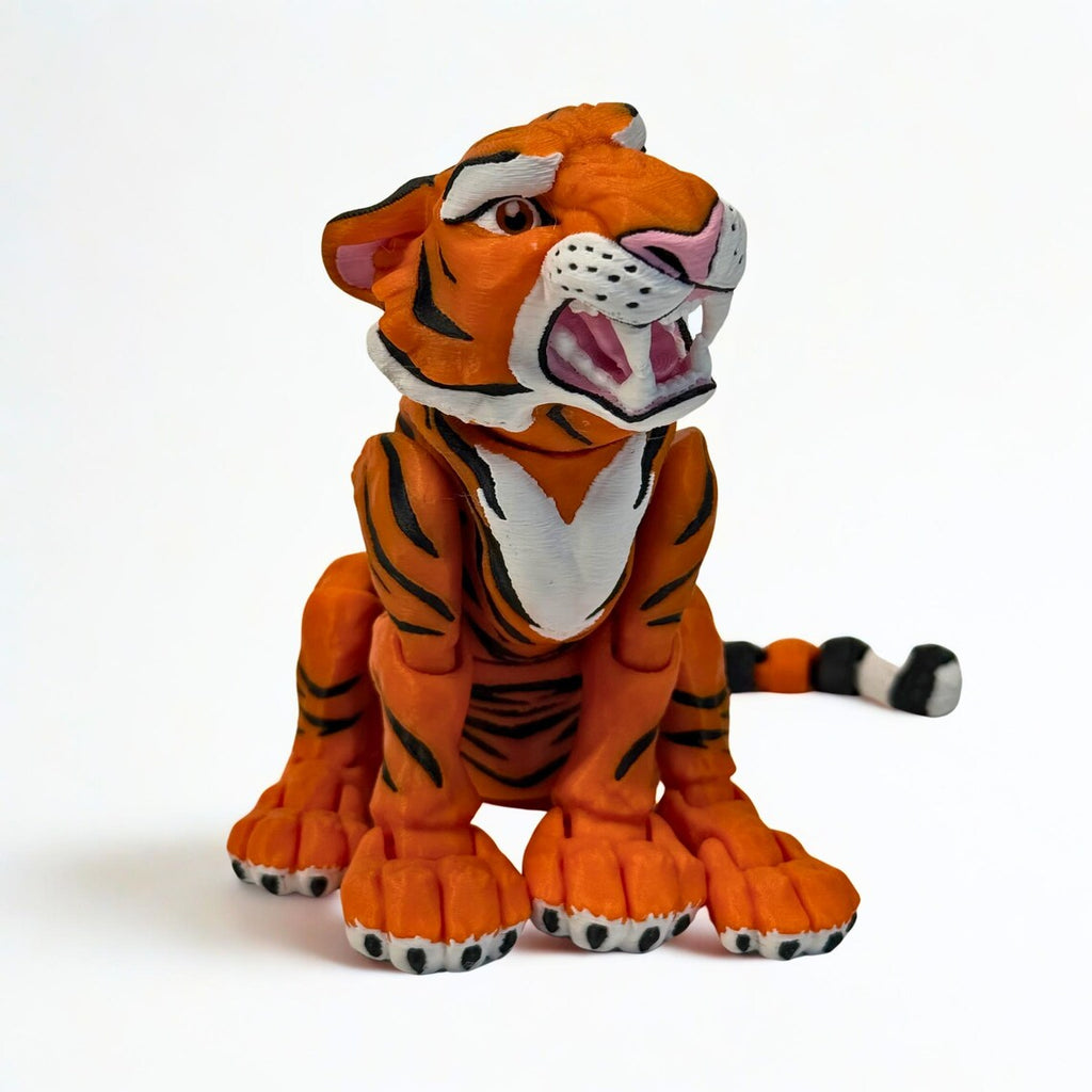 Tigre Articulado Realista Ziggys