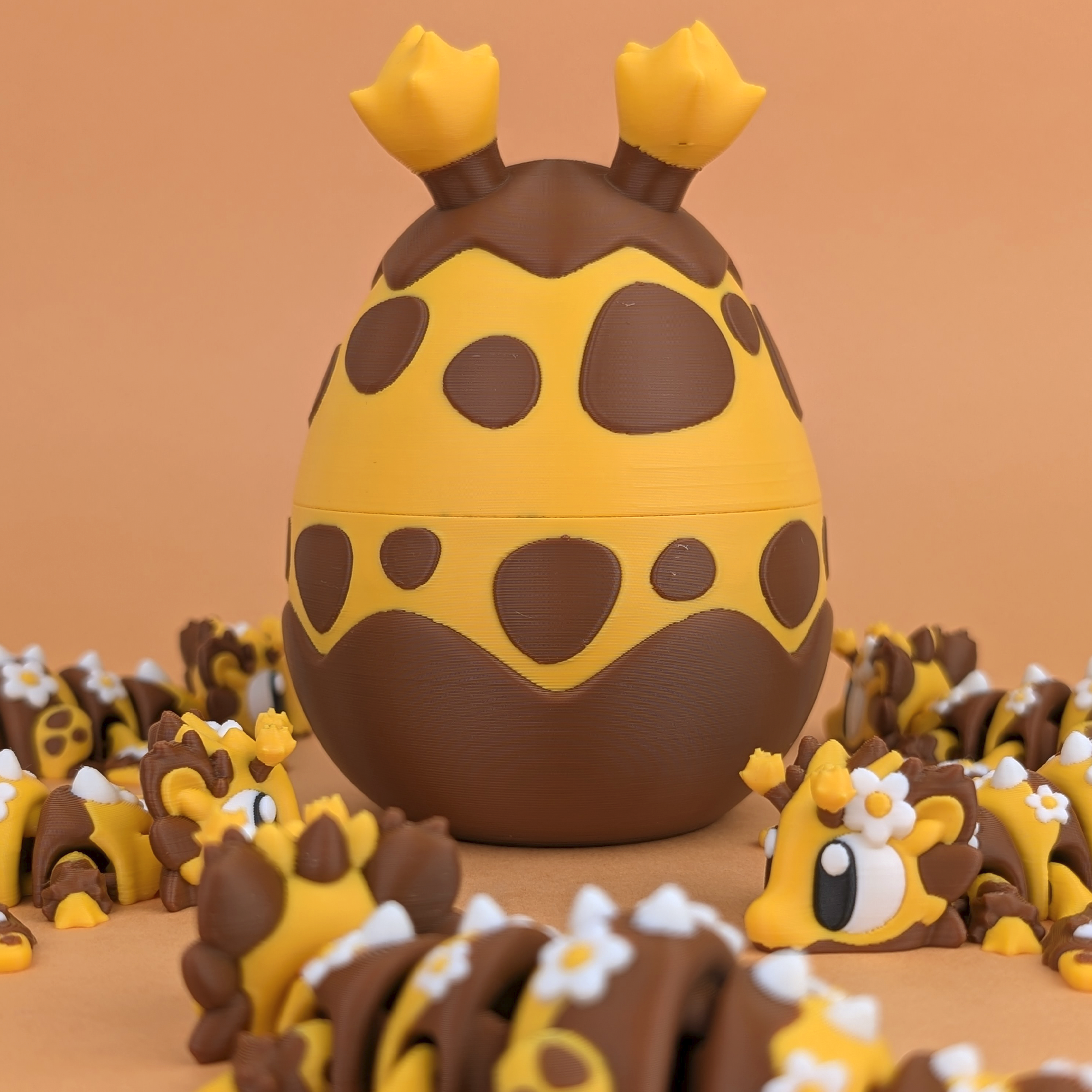 Dragón Articulado Eco-Friendly Premium | Figura Coleccionable Biodegradable | Ziggys