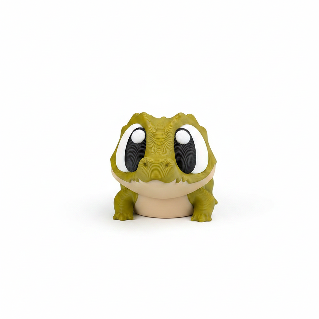 Cocodrilo Articulado Eco-Friendly Premium | Figura Coleccionable Biodegradable | Ziggys