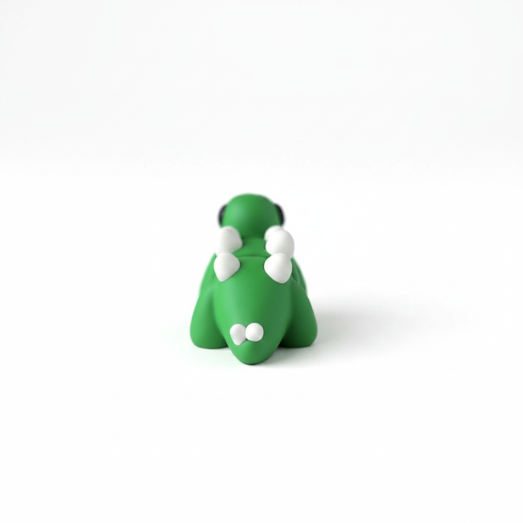 Stegosaurus articulado eco-friendly impreso en 3D | figura coleccionable biodegradable
