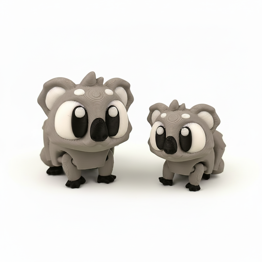 Koala Articulado Eco-Friendly Premium | Figura Coleccionable Biodegradable | Ziggys