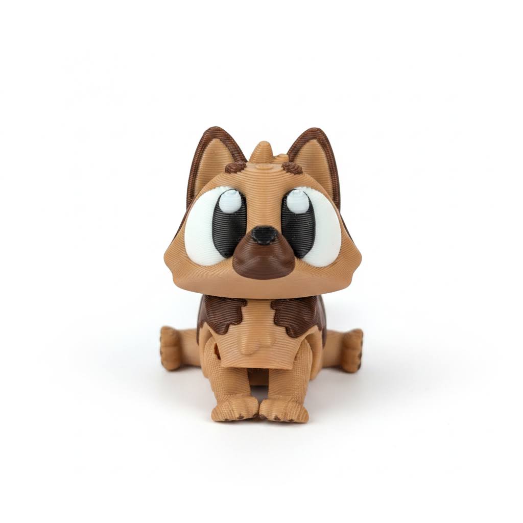 Mapache Articulado Eco-Friendly | Figura Biodegradable Coleccionable | Ziggys