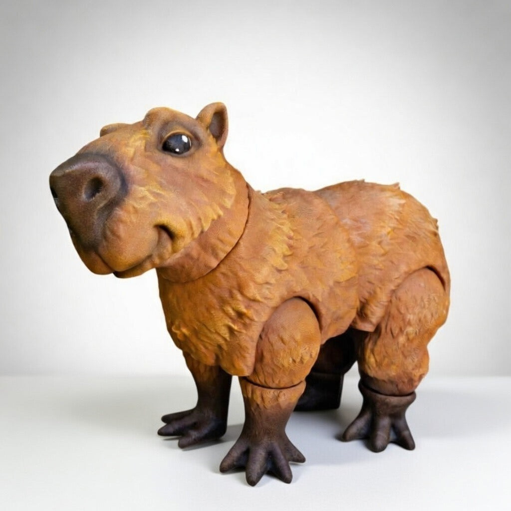 Capybara Articulada Ziggys - Figura Coleccionable Eco-Friendly