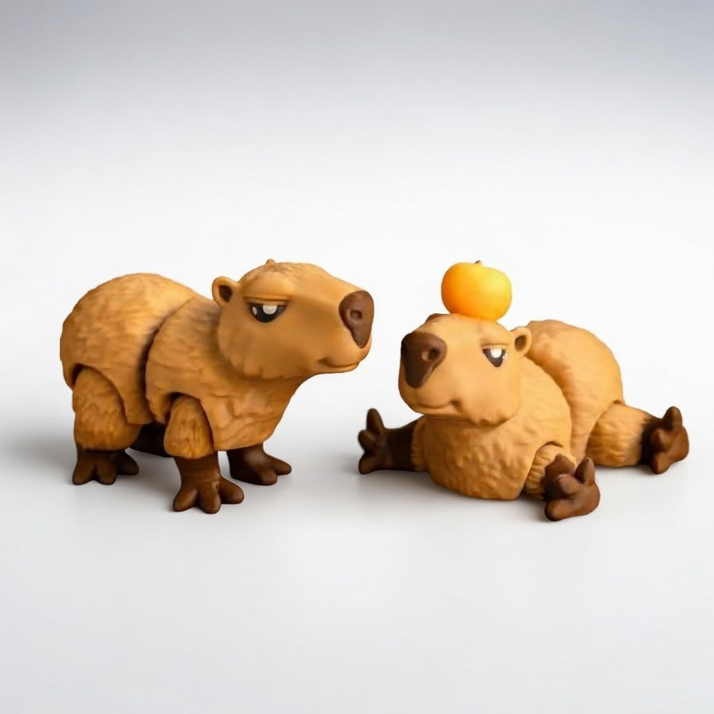 Capybara Articulada Ziggys - Figura Coleccionable Eco-Friendly