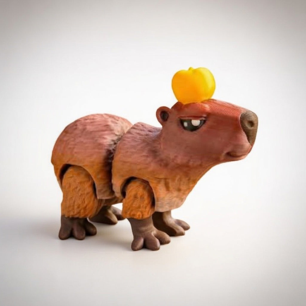 Capybara Articulada Ziggys - Figura Coleccionable Eco-Friendly