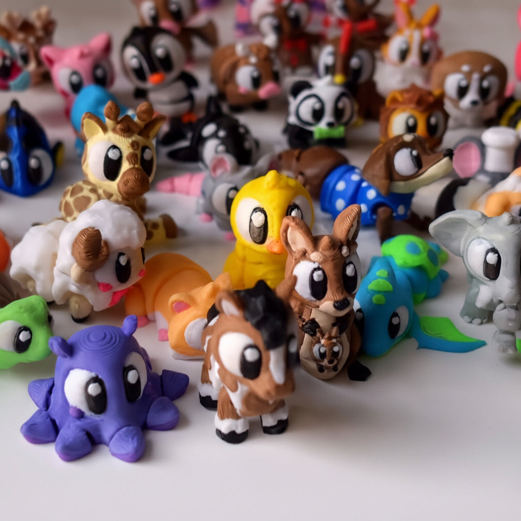 Ziggys Mini Premium | Figura Articulada Eco-Friendly Coleccionable Biodegradable