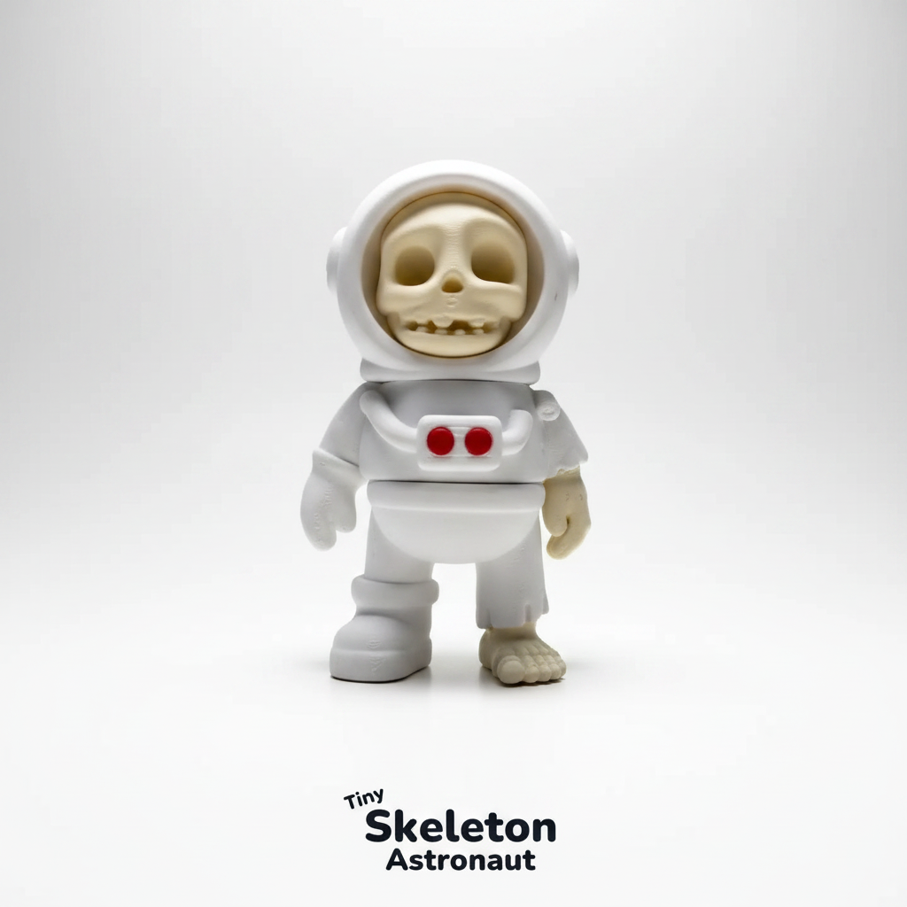ASTRONAUTA SKELETON - Ángulo bajo