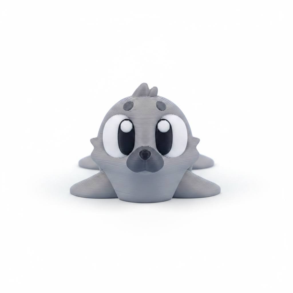 Foca Articulada Eco-Friendly Ziggys — figura coleccionable biodegradable
