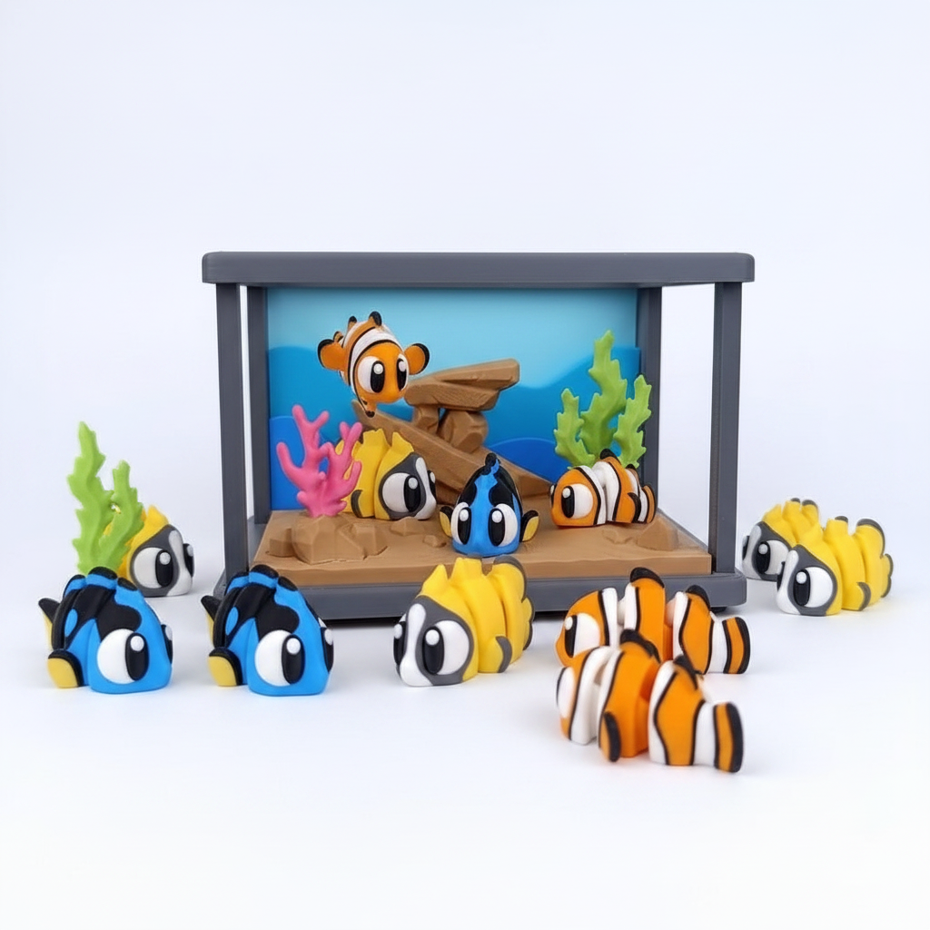 Pez Tropical Articulado Eco-Premium · Ziggys