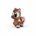 Caballo Articulado Eco-Friendly Premium | Figura Coleccionable Biodegradable | Ziggys