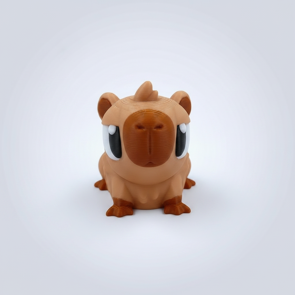 Capybara Articulada Eco-Friendly Premium | Figura Coleccionable Biodegradable | Ziggys