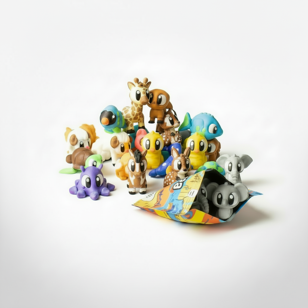 Ziggys Mini Premium | Figura Articulada Eco-Friendly Coleccionable Biodegradable