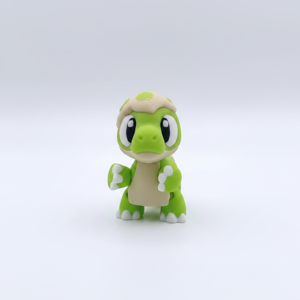 Dino Baby Articulado Eco-Friendly Premium | Figura Coleccionable Biodegradable | Ziggys