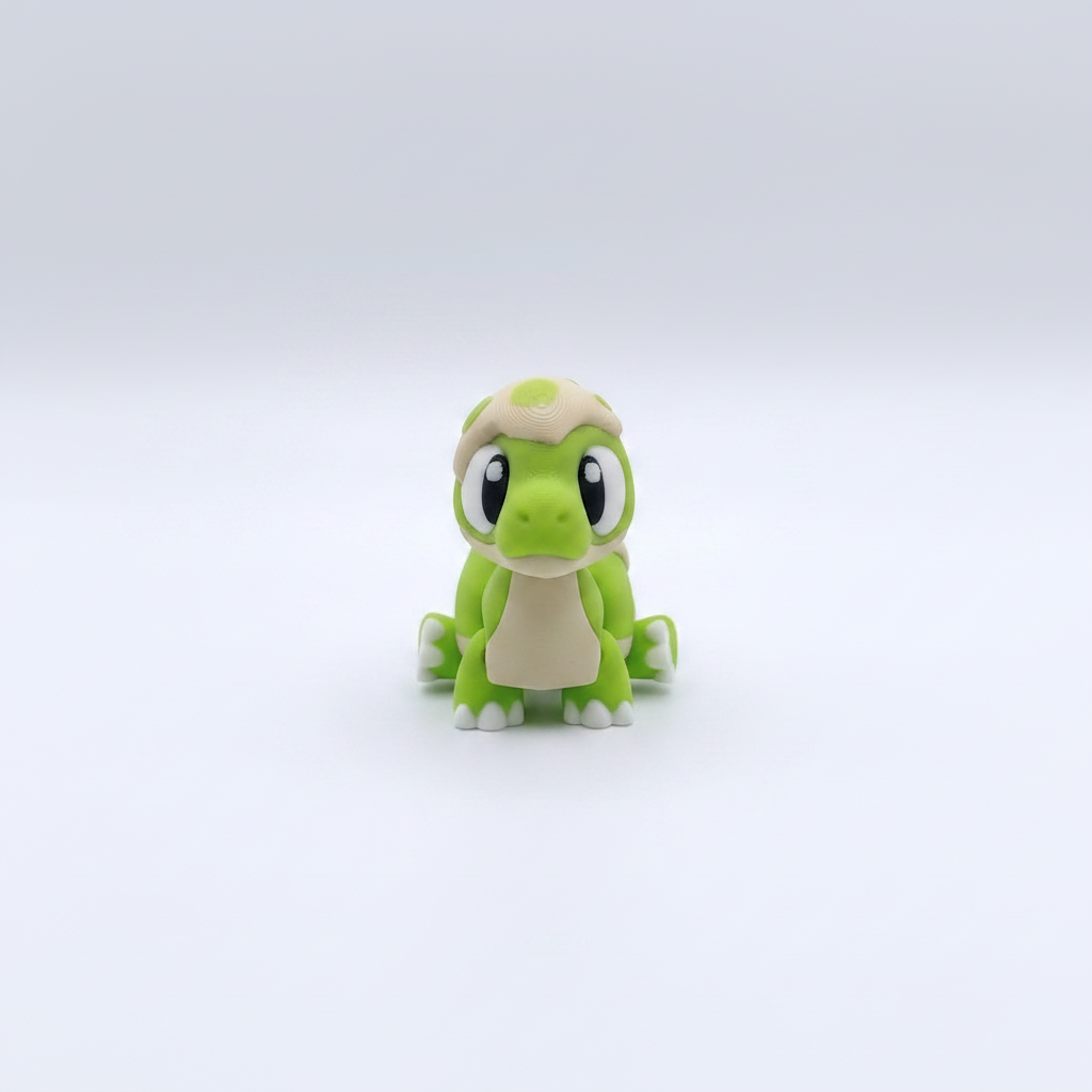 Dino Baby Articulado Eco-Friendly Premium | Figura Coleccionable Biodegradable | Ziggys