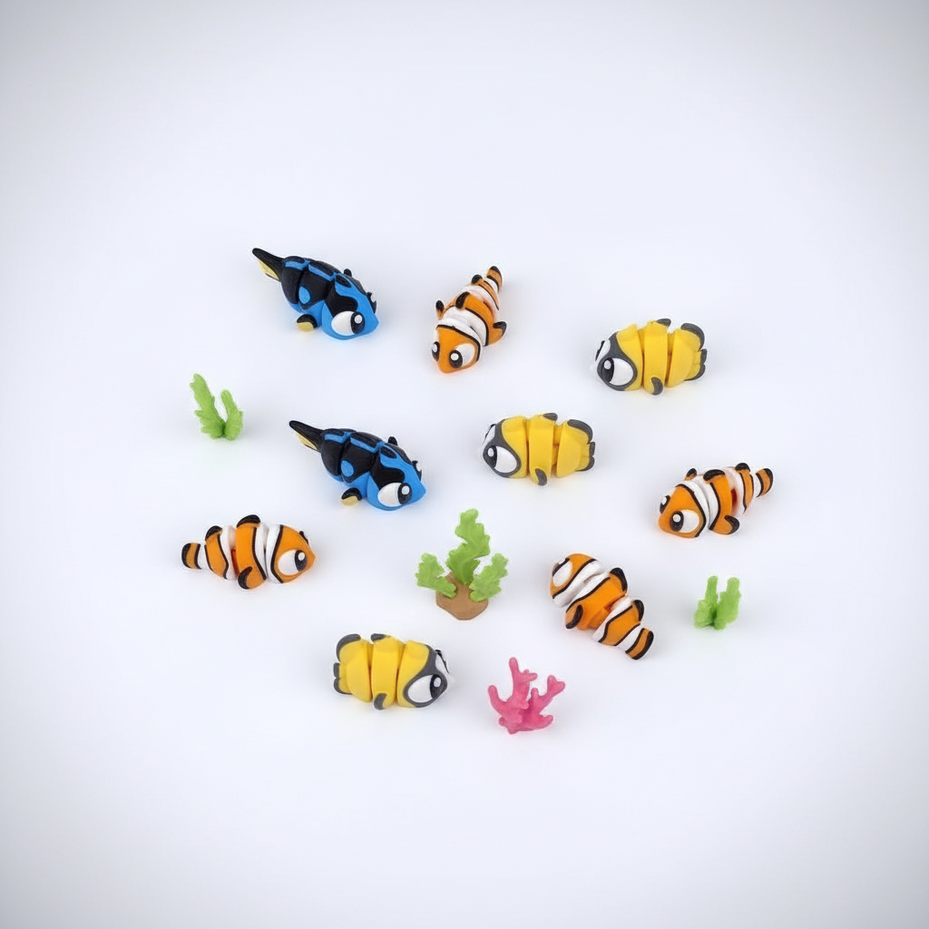 Pez Tropical Articulado Eco-Premium · Ziggys