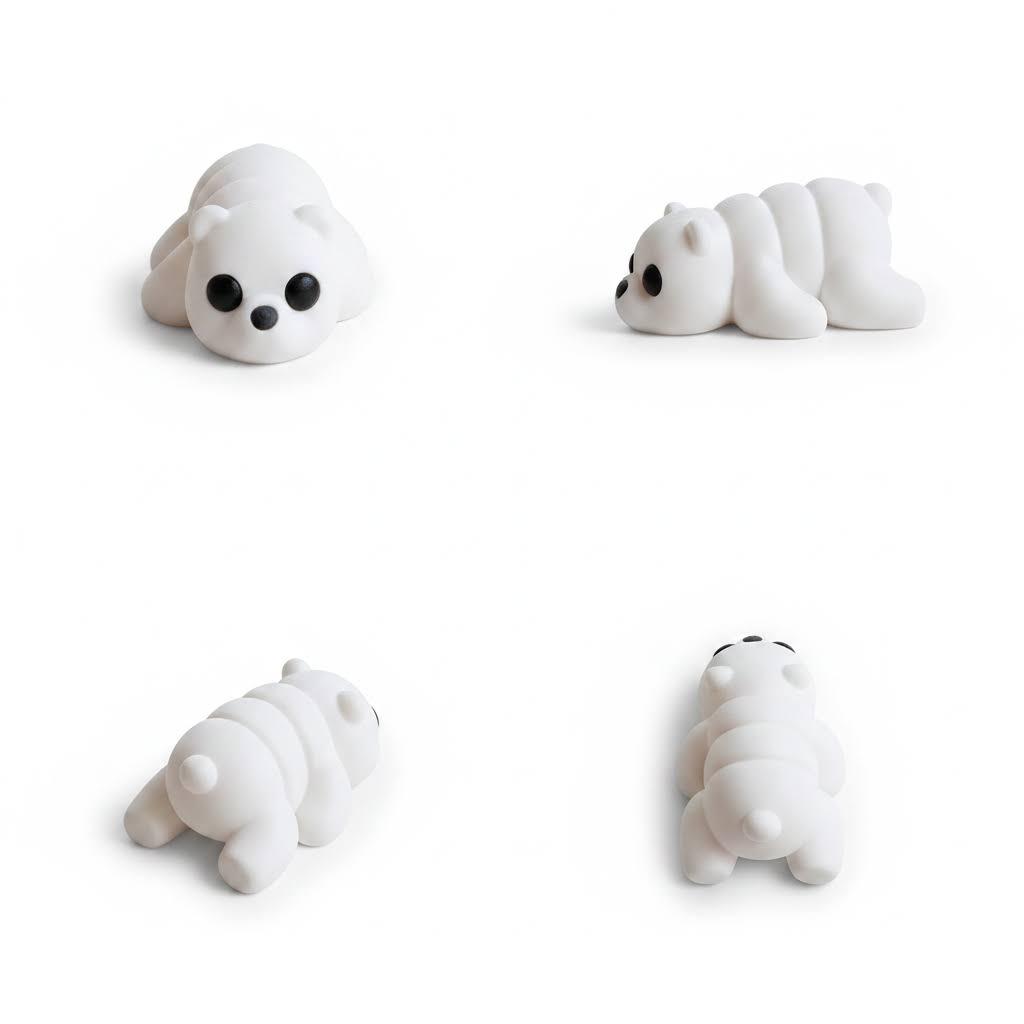 Oso Articulado Eco-Friendly | Figura Biodegradable Coleccionable | Ziggys
