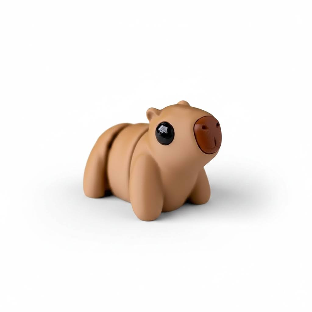 Capybara Articulada Eco-Friendly | Figura Biodegradable Coleccionable | Ziggys

