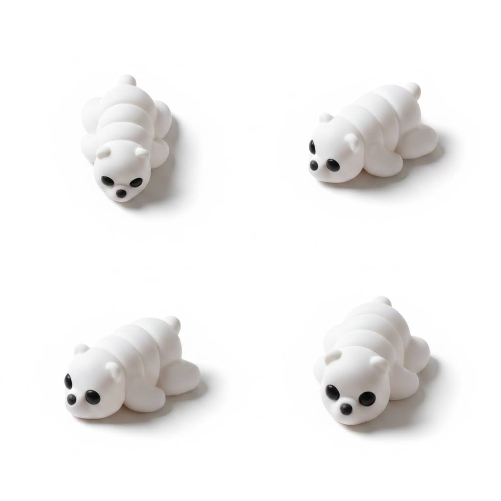 Oso Articulado Eco-Friendly | Figura Biodegradable Coleccionable | Ziggys

