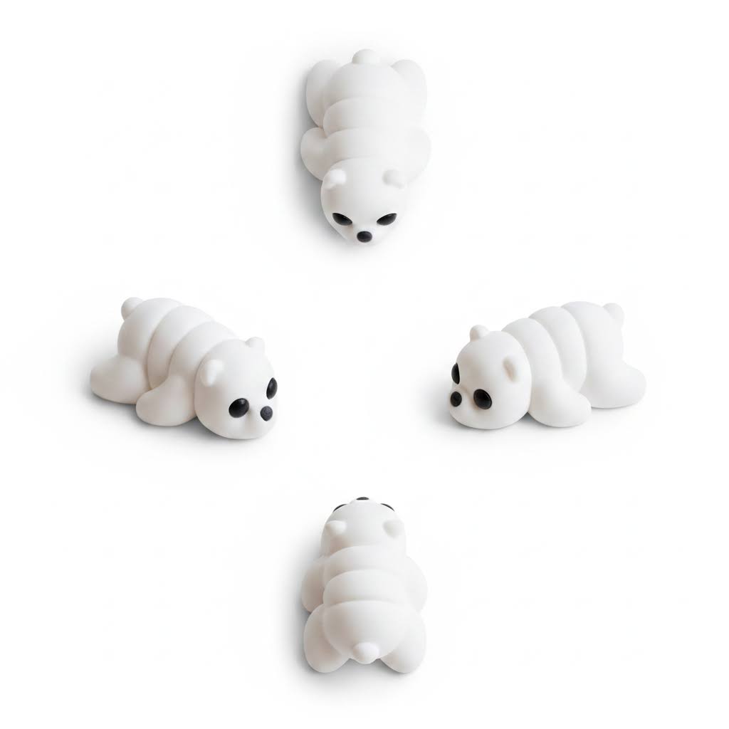 Oso Articulado Eco-Friendly | Figura Biodegradable Coleccionable | Ziggys
