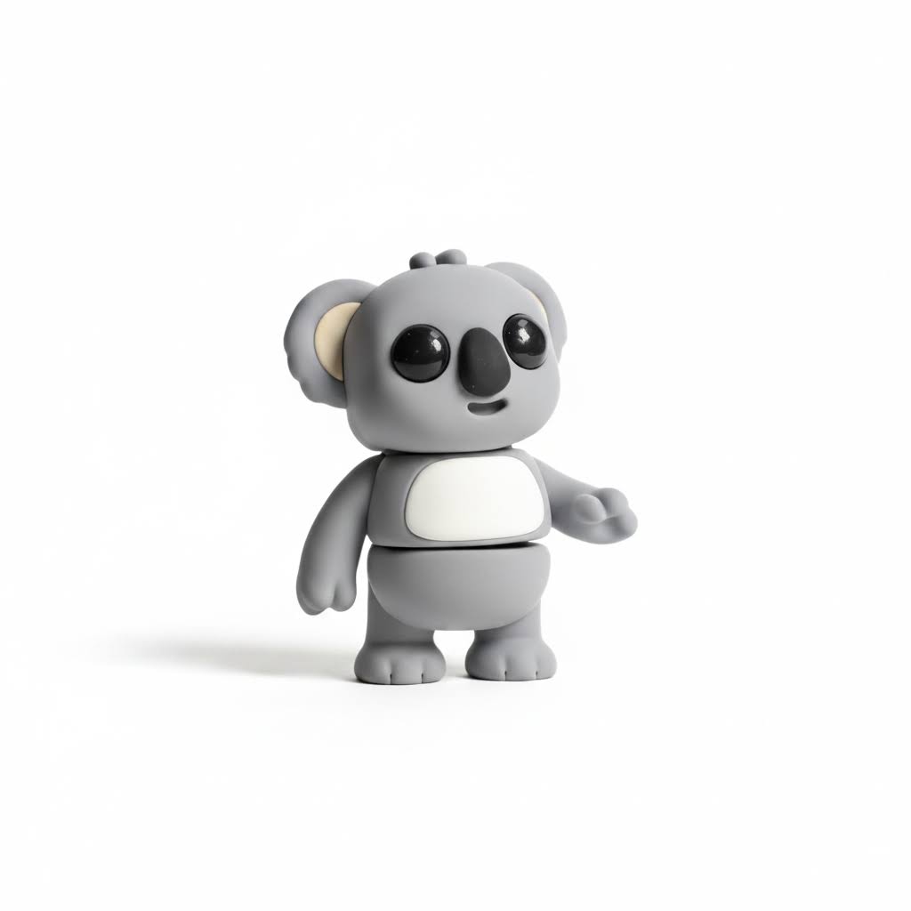 Koala Articulado Eco-Friendly | Figura Biodegradable Coleccionable | Ziggys
