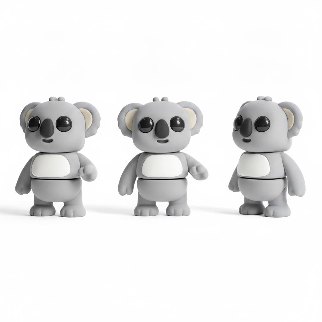 Koala Articulado Eco-Friendly | Figura Biodegradable Coleccionable | Ziggys
