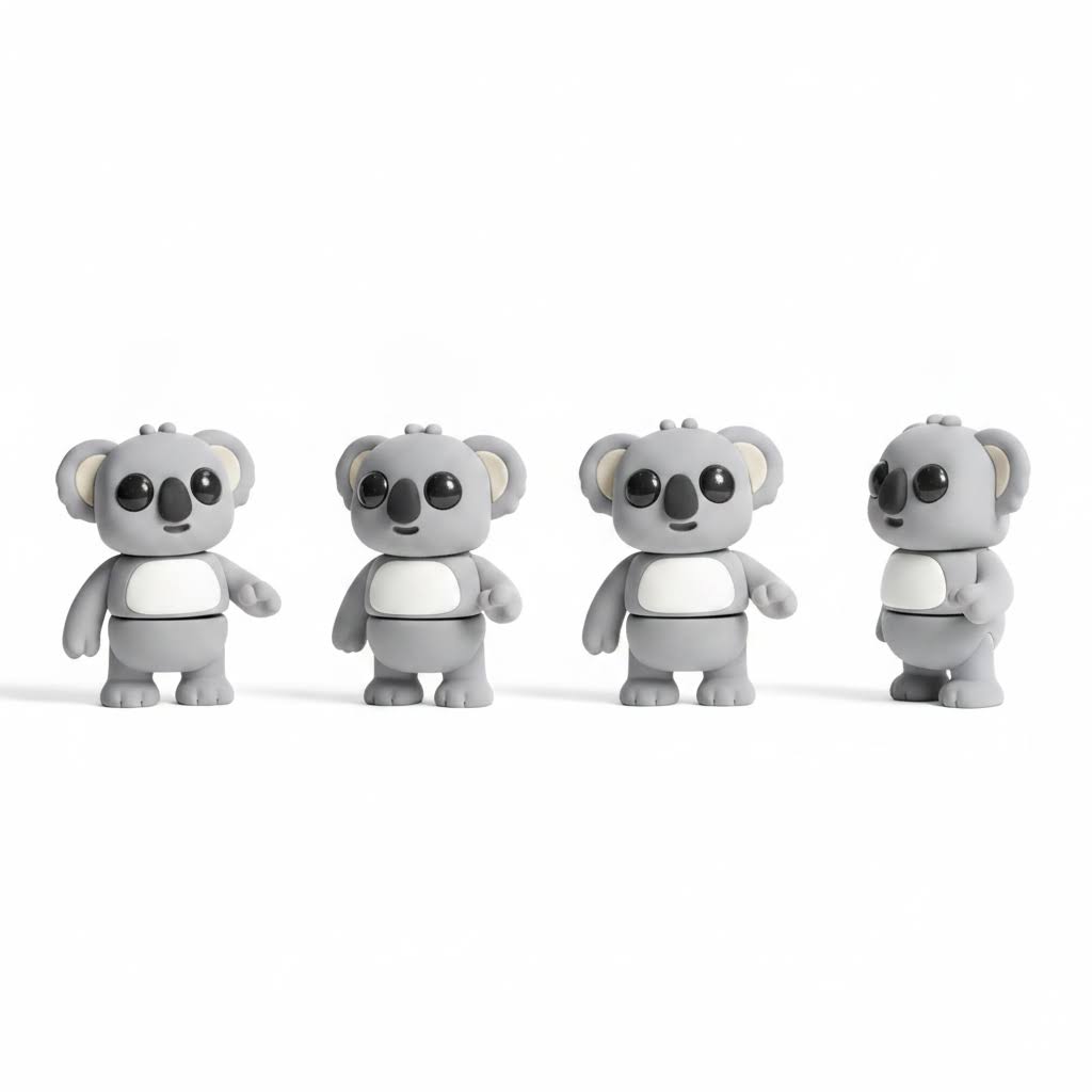 Koala Articulado Eco-Friendly | Figura Biodegradable Coleccionable | Ziggys
