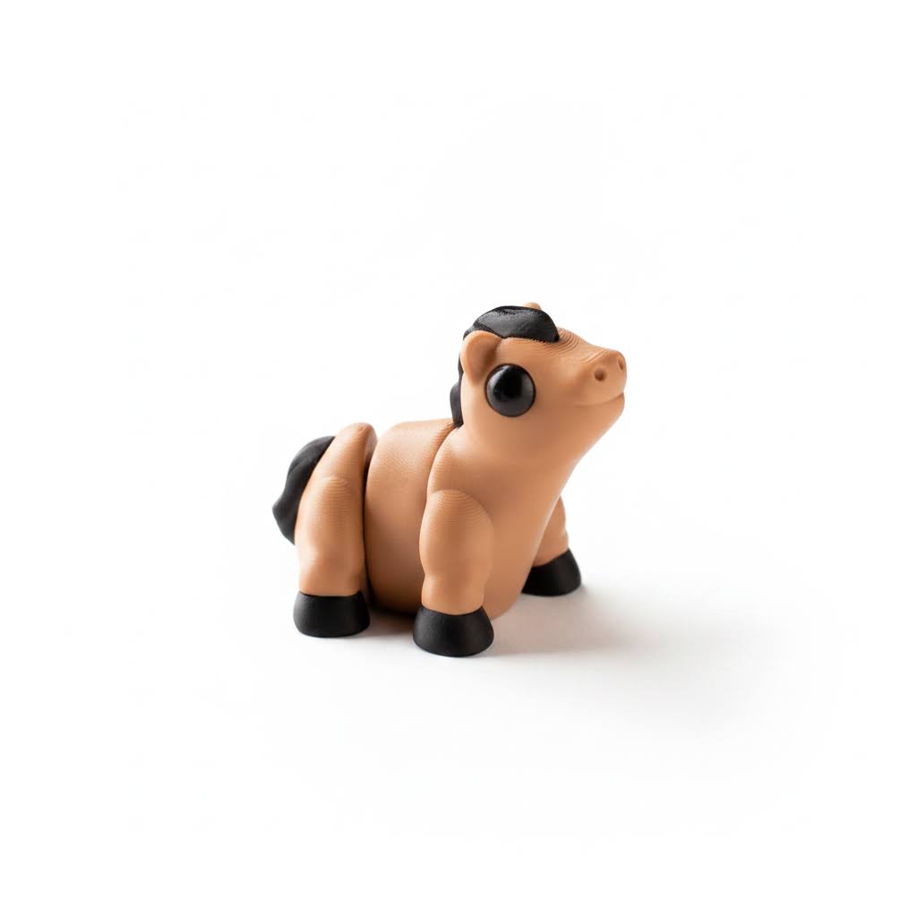 Caballo Articulado Eco-Friendly | Figura Biodegradable Coleccionable | Ziggys

