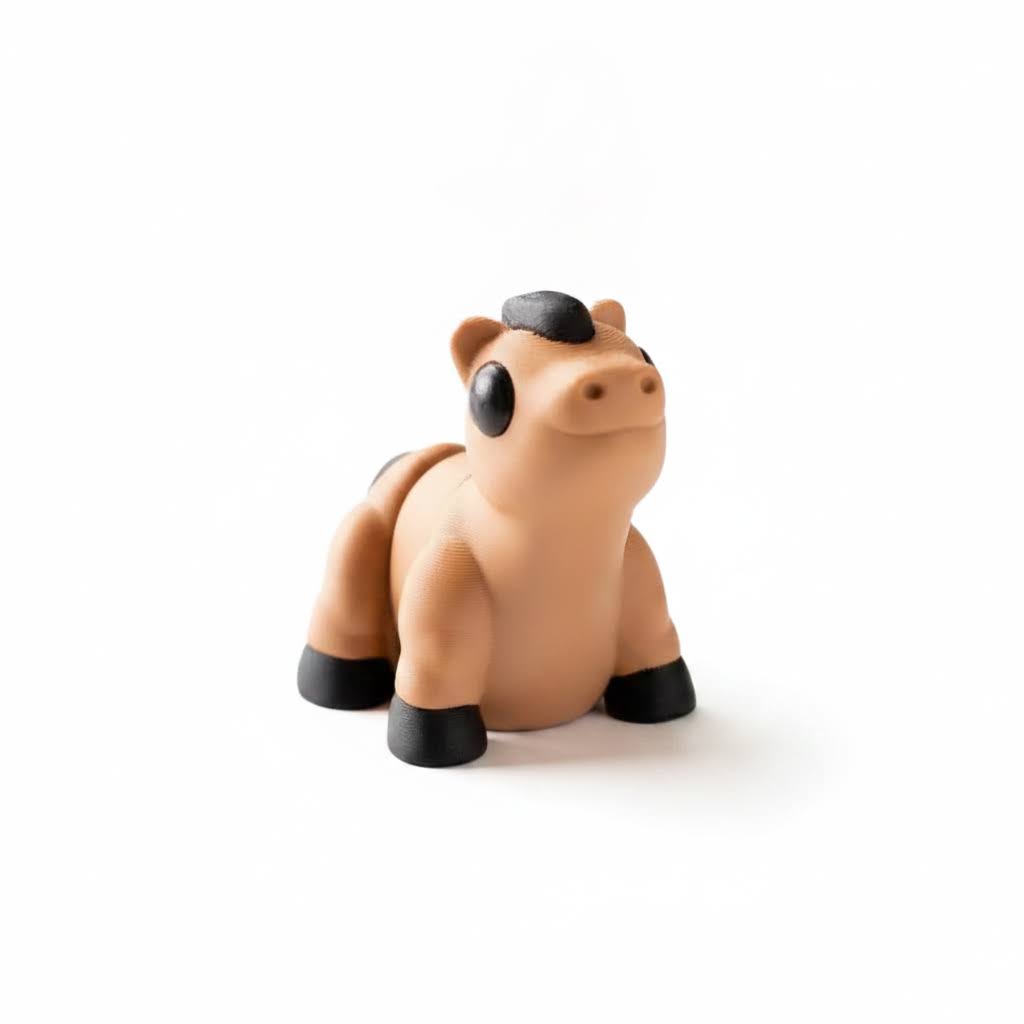 Caballo Articulado Eco-Friendly | Figura Biodegradable Coleccionable | Ziggys
