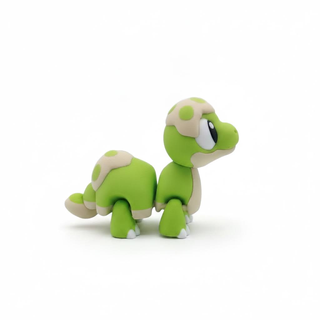 Dino Baby Articulado Eco-Friendly Premium | Figura Coleccionable Biodegradable | Ziggys