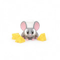 Ratoncito Chef Articulado Eco-Friendly | Figura Biodegradable Coleccionable | Ziggys