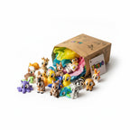 Mega Kit 18 Figuras Articuladas Eco-Friendly | Bundle Sorpresa Coleccionable | Ziggys
