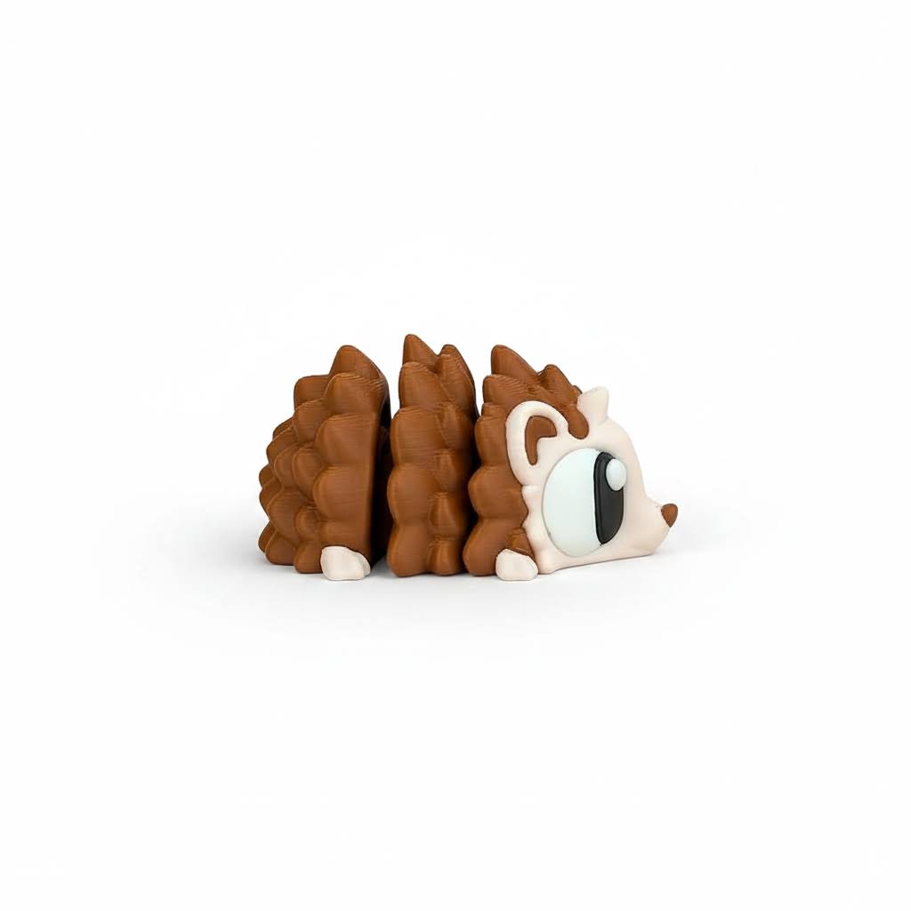 Erizo Articulado Eco-Friendly Premium | Figura Coleccionable Biodegradable | Ziggys