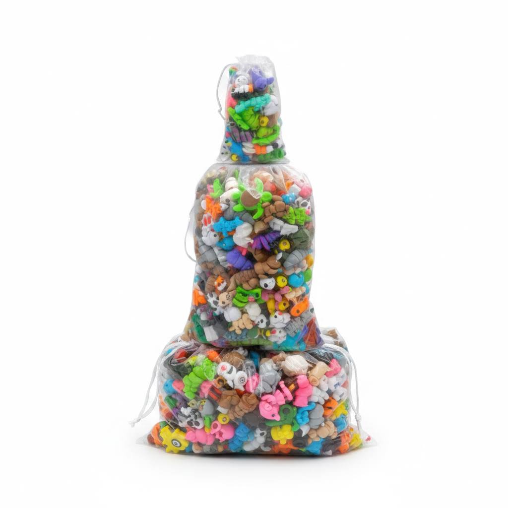Bolsa Sorpresa 25 Minis ECO | Figuras Articuladas Biodegradables Coleccionables | Ziggys
