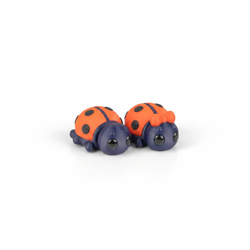 Mariquita Articulada Eco-Friendly | Figura Coleccionable Biodegradable | Ziggys