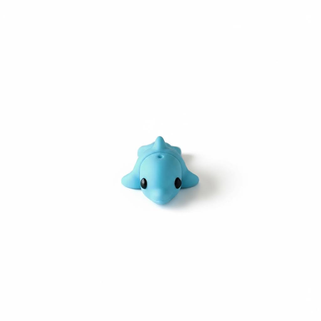 Delfín Articulado Eco-Friendly | Figura Biodegradable Coleccionable | Ziggys
