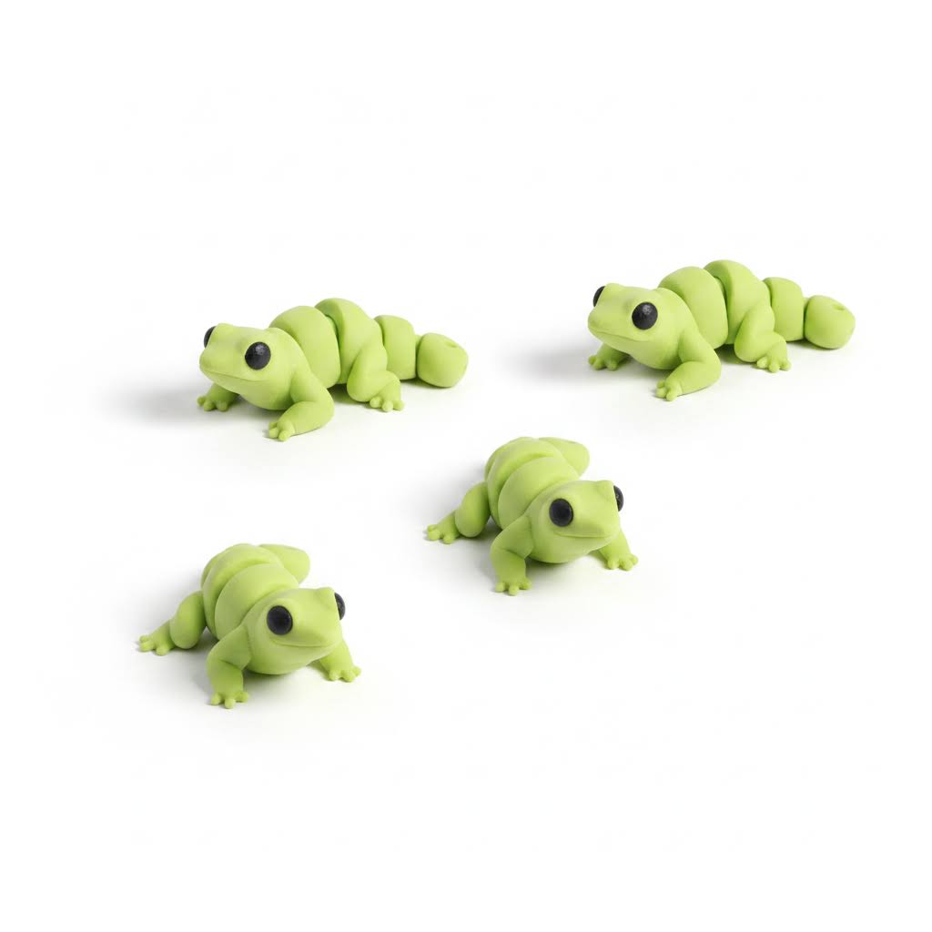 Lagarto Articulado Eco-Friendly | Figura Biodegradable Coleccionable | Ziggys
