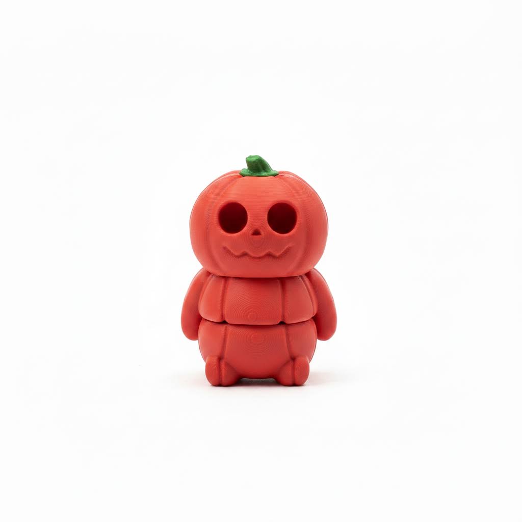 Calabaza Articulada Eco-Friendly | Figura Biodegradable Coleccionable Halloween | Ziggys
