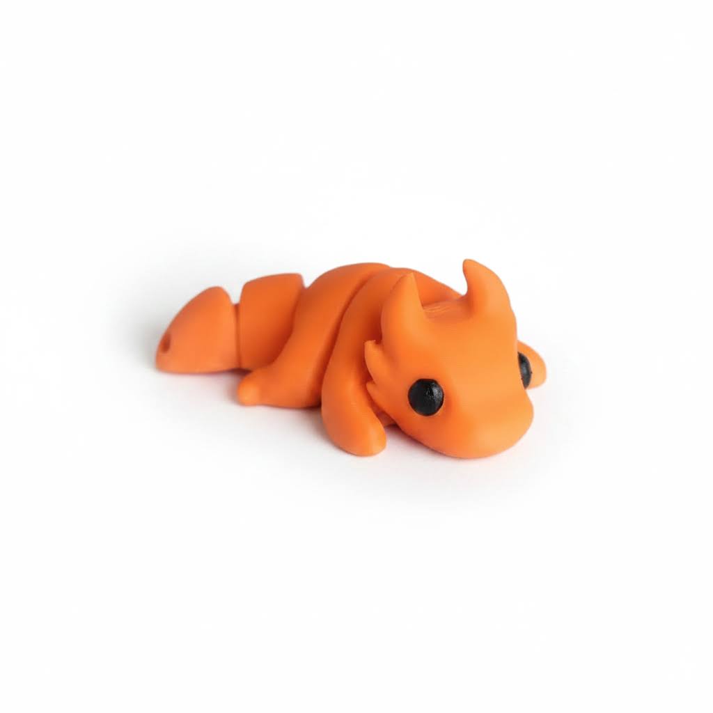 Dragón Articulado Eco-Friendly | Figura Biodegradable Coleccionable | Ziggys
