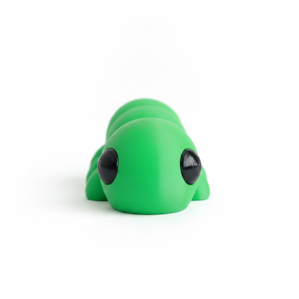 Gusanillo Articulado Eco-Friendly | Figura Biodegradable Coleccionable | Ziggys
