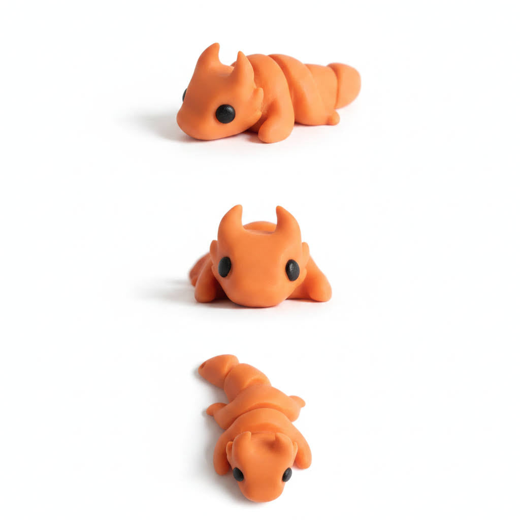 Dragón Articulado Eco-Friendly | Figura Biodegradable Coleccionable | Ziggys
