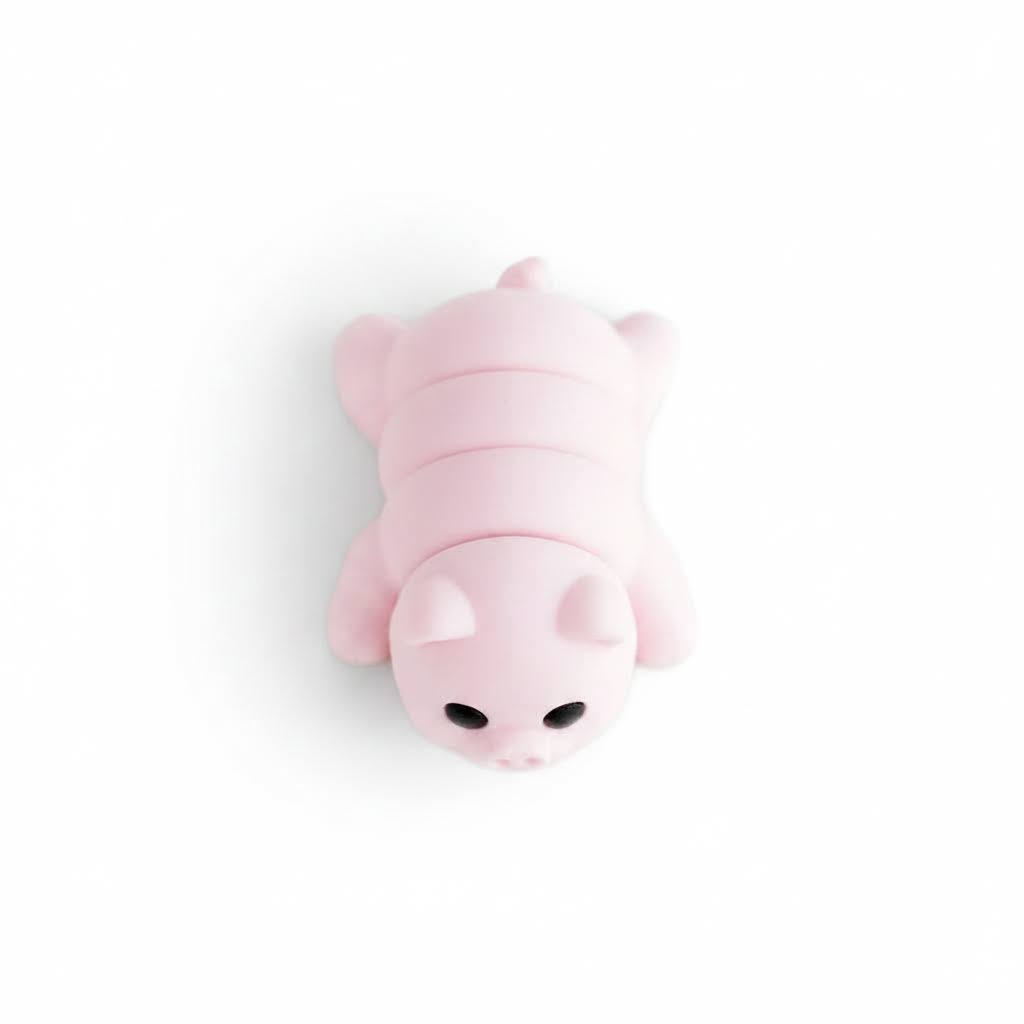 Cerdito Articulado Eco-Friendly | Figura Biodegradable Coleccionable | Ziggys
