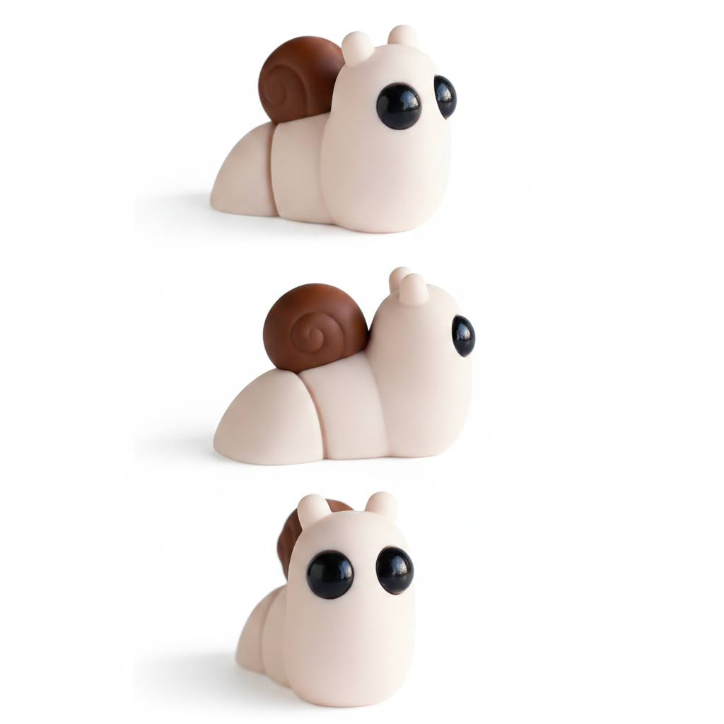 Caracol Articulado Eco-Friendly | Figura Biodegradable Coleccionable | Ziggys
