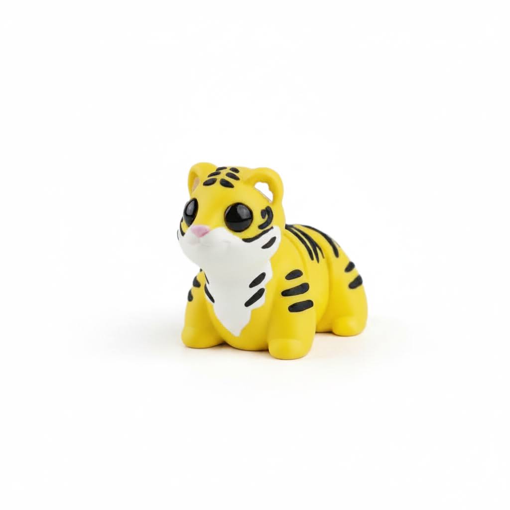Tigre Articulado Eco-Friendly | Figura Biodegradable Coleccionable | Ziggys
