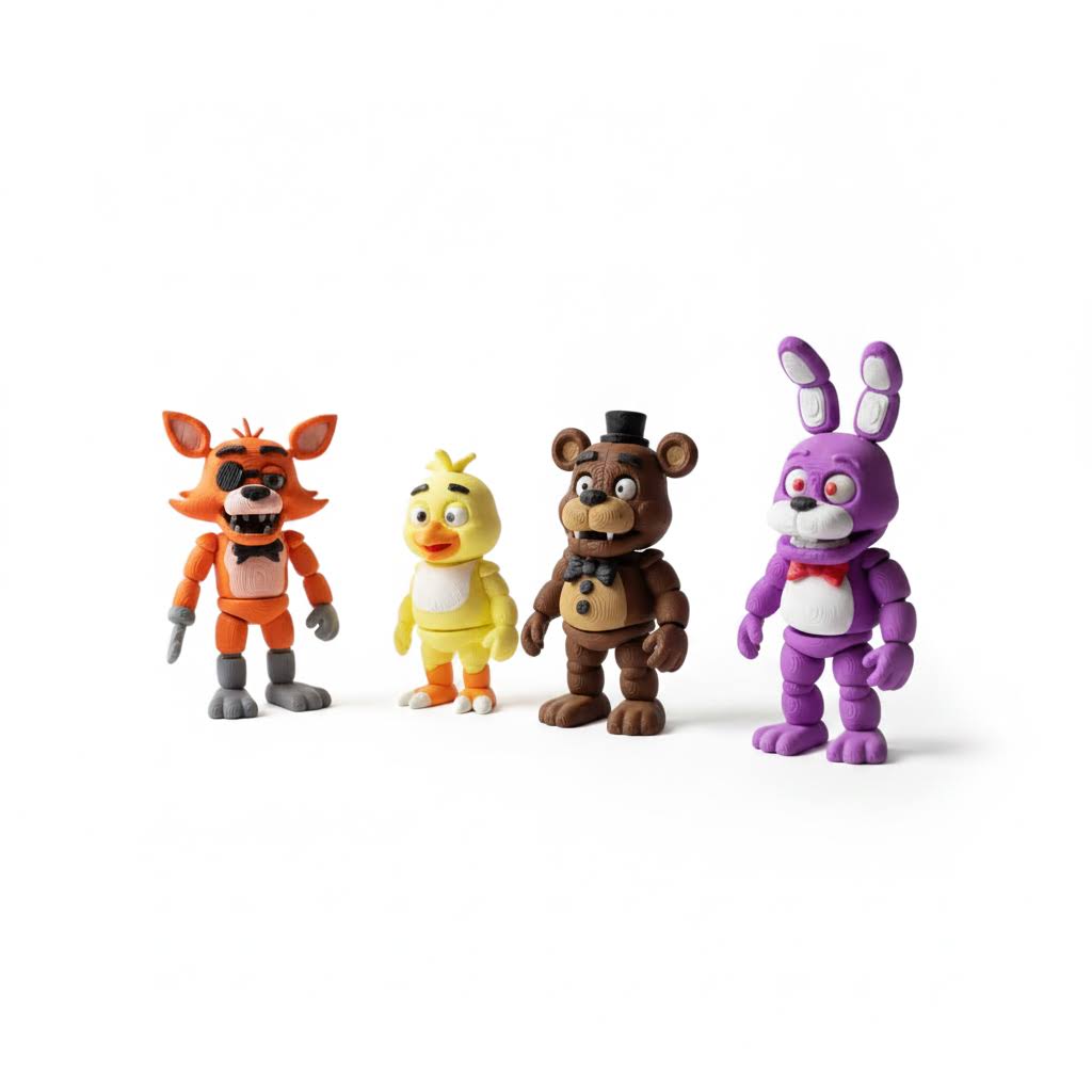 Figuras Articuladas Colección Eco-Friendly | Biodegradables y Coleccionables | Ziggys

