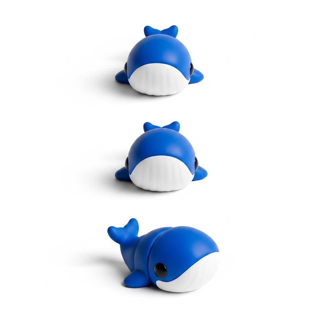 Ballena Articulada Eco-Friendly | Figura Biodegradable Coleccionable | Ziggys
